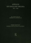 The Annals of English Drama 975-1700 - eBook
