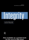 Integrity in the Public and Private Domains - eBook