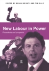 New Labour in Power : Precedents and Prospects - eBook