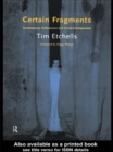 Certain Fragments : Texts and Writings on Performance - eBook