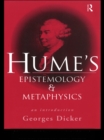 Hume's Epistemology and Metaphysics : An Introduction - eBook