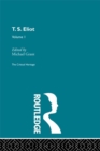 T.S. Eliot Volume I - eBook