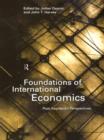 Foundations of International Economics : Post-Keynesian Perspectives - eBook