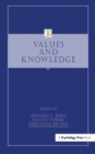 Values and Knowledge - eBook