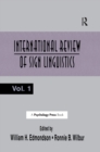 International Review of Sign Linguistics : Volume 1 - eBook