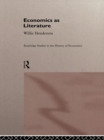 Economics as Literature - eBook