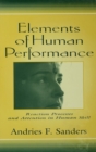 Elements of Human Performance : Reaction Processes and Attention in Human Skill - eBook