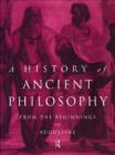 A History of Ancient Philosophy : From the Beginning to Augustine - eBook