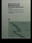 Democracy and Efficiency in the Economic Enterprise - eBook