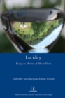 Lucidity : Essays in Honour of Alison Finch - eBook