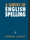 A Survey of English Spelling - eBook