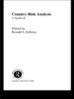 Country Risk Analysis : A Handbook - eBook