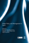 Water Policy and Management in Spain - eBook