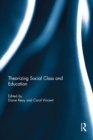 Theorizing Social Class and Education - eBook