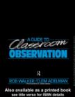 A Guide to Classroom Observation - eBook