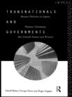 Transnationals and Governments : Recent policies in Japan, France, Germany, the United States and Britain - eBook