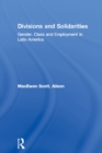 Divisions and Solidarities : Gender, Class and Employment in Latin America - eBook