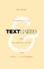 Textualities : Between Hermeneutics and Deconstruction - eBook