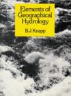 Elements of Geographical Hydrology - eBook