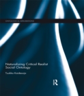 Naturalizing Critical Realist Social Ontology - eBook