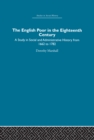 The English Poor in the Eighteenth Century : A Study in Social and Administrative History - eBook