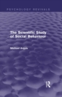 The Scientific Study of Social Behaviour - eBook