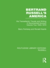 Bertrand Russell's America : His Transatlantic Travels and Writings. Volume Two 1945-1970 - eBook