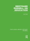 Bertrand Russell on Education - eBook