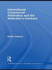 International Commercial Arbitration and the Arbitrator's Contract - eBook