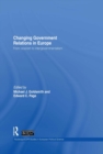 Changing Government Relations in Europe : From localism to intergovernmentalism - eBook
