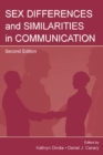 Sex Differences and Similarities in Communication - eBook