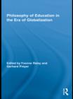 Philosophy of Education in the Era of Globalization - eBook