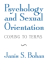 Psychology and Sexual Orientation : Coming to Terms - eBook