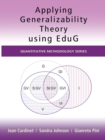 Applying Generalizability Theory using EduG - eBook