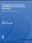 Computable, Constructive and Behavioural Economic Dynamics : Essays in Honour of Kumaraswamy (Vela) Velupillai - eBook