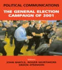 Political Communications : The General Election of 2001 - eBook