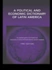 A Political and Economic Dictionary of Latin America - eBook
