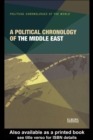 A Political Chronology of the Middle East - eBook