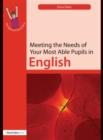 Meeting the Needs of Your Most Able Pupils: English - eBook