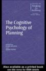 The Cognitive Psychology of Planning - eBook