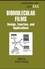 Biomolecular Films : Design, Function, and Applications - eBook