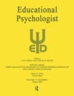 Using Qualitative Methods To Enrich Understandings of Self-regulated Learning : A Special Issue of educational Psychologist - eBook