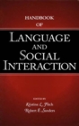 Handbook of Language and Social Interaction - eBook