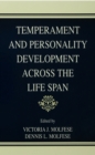 Temperament and Personality Development Across the Life Span - eBook
