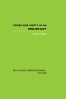 Power and Party in an English City : An account of single-party rule - eBook