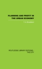 Planning and Profit in the Urban Economy - eBook