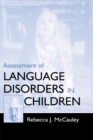 Assessment of Language Disorders in Children - eBook