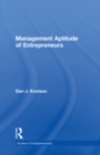 Management Aptitude of Entrepreneurs - eBook