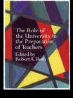 The Role of the University in the Preparation of Teachers - eBook