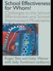 School Effectiveness for Whom? - eBook